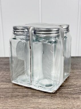 NEW Target Bullseye Playground Glass Spice Jars